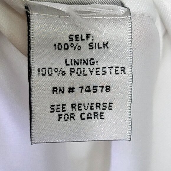 Cache Size 6 Silk Animal Print Ruched Cutout Back S/S Knee Length Dress Cocktail - Picture 11 of 12